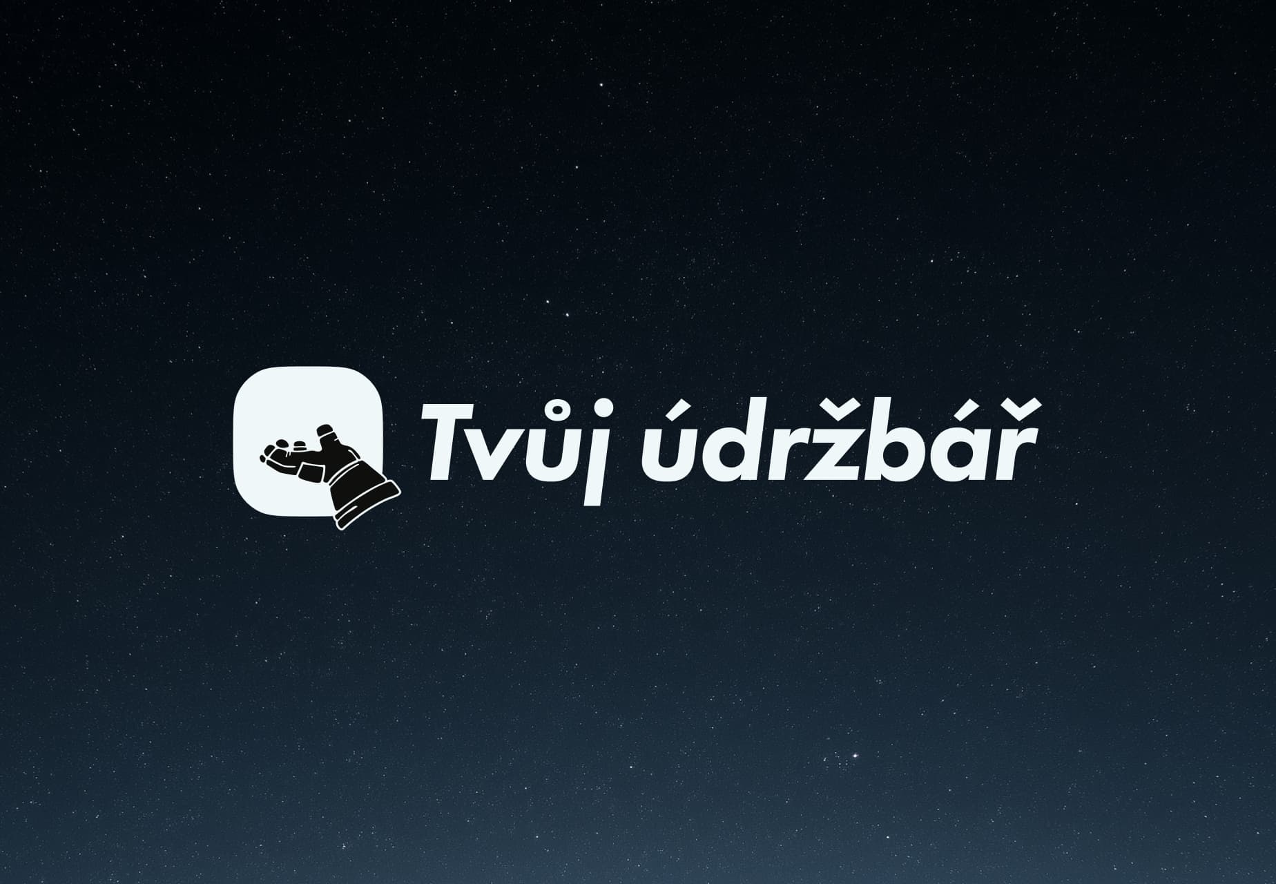 Logo Tvůj Údržbář na tmavém pozadí